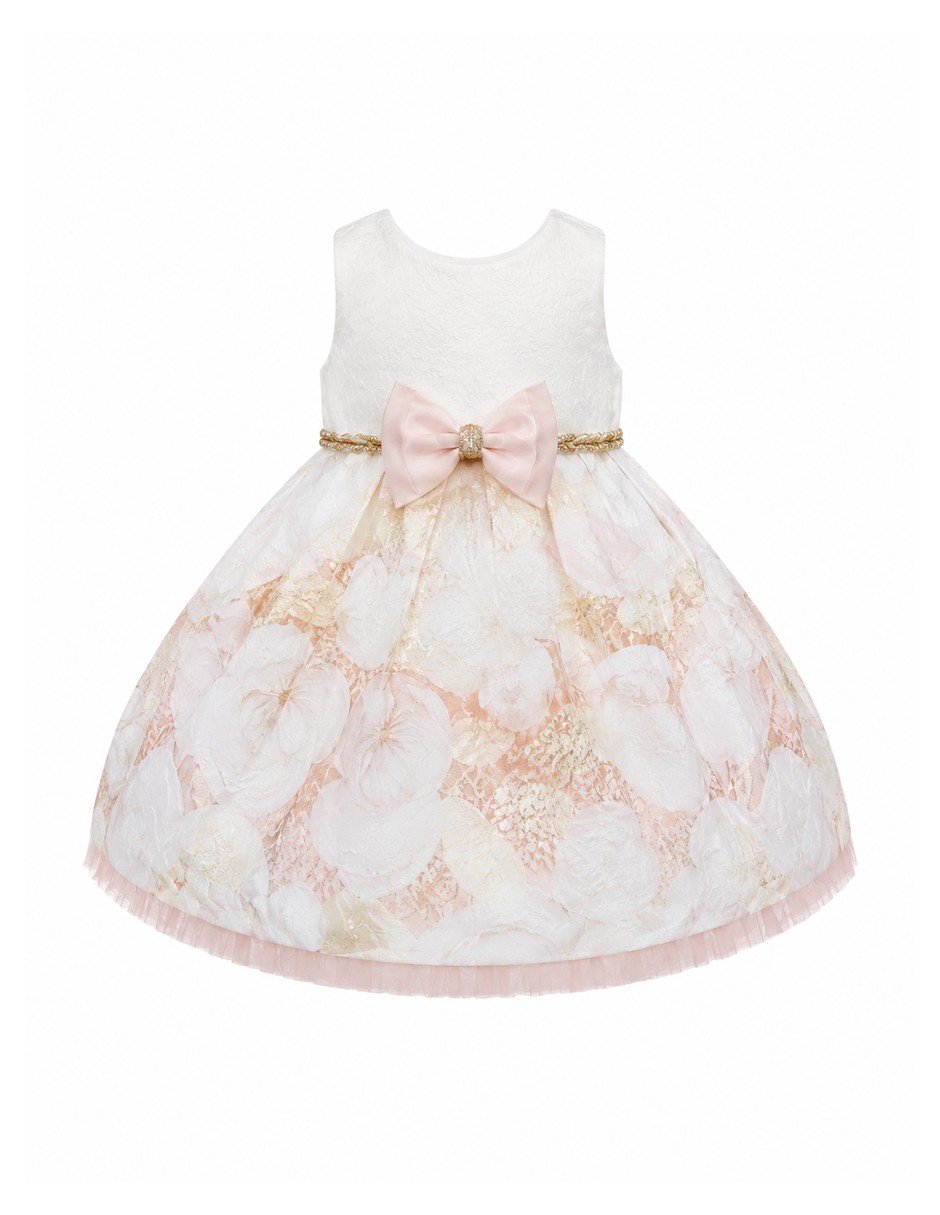 VESTIDO casual Formal Fiesta sin manga para Niña VESTIDO casual Formal Fiesta sin manga para Niña