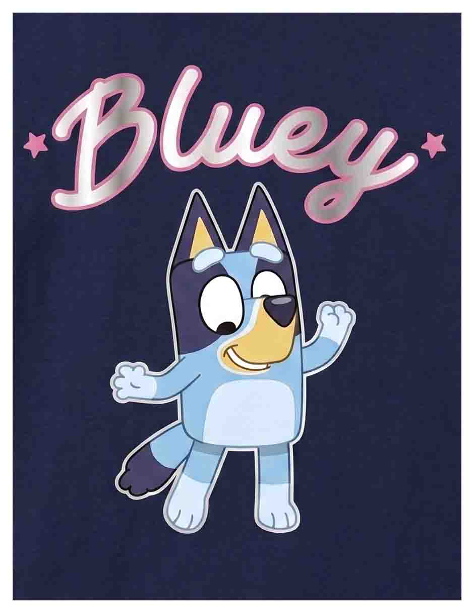 Playera bluey manga corta para niña 2