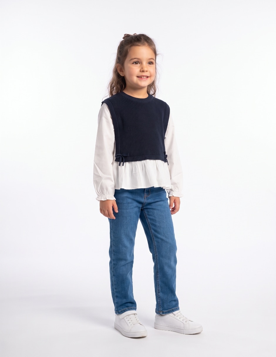 Chaleco para niña 5
