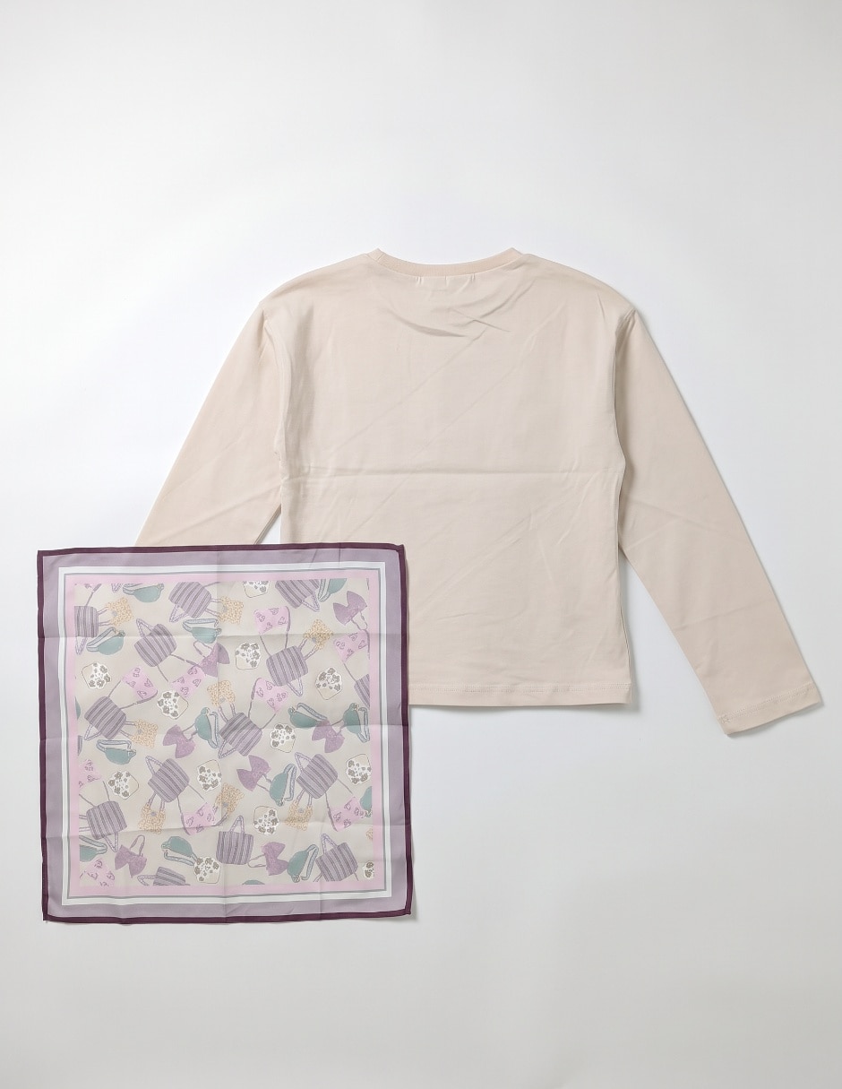 Playera manga larga para niña 4