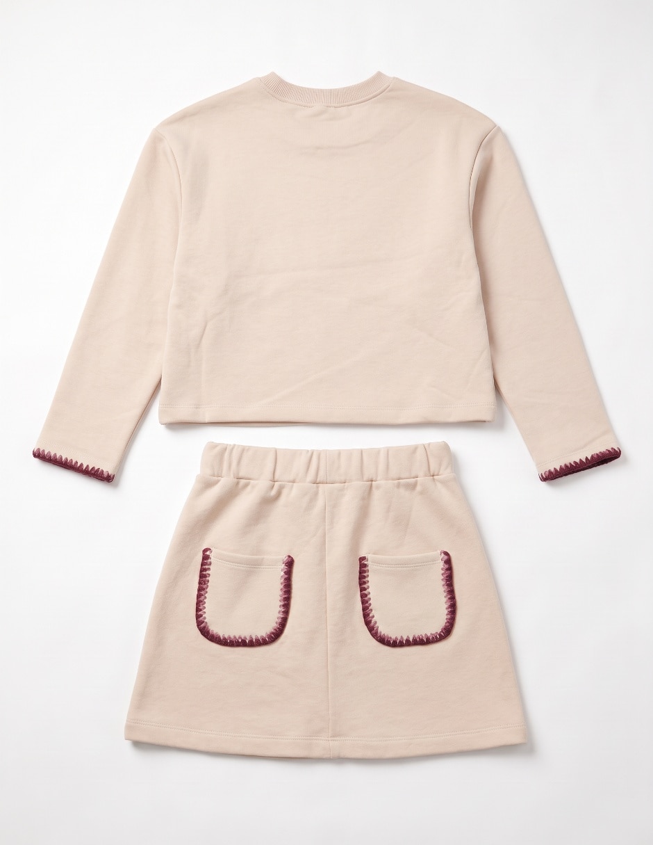 Conjunto casual para niña 2