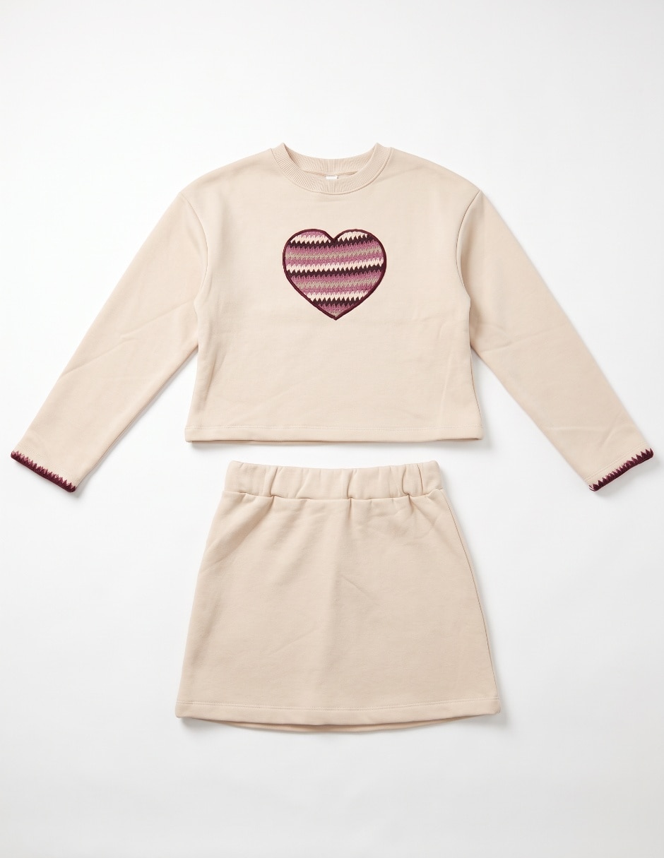 Conjunto casual para niña 3