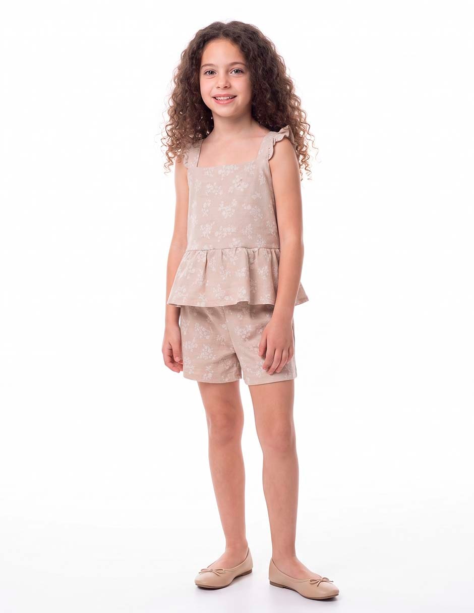 Conjunto casual para niña Conjunto casual para niña