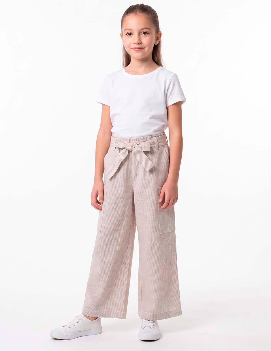 Pantalón relaxed para niña