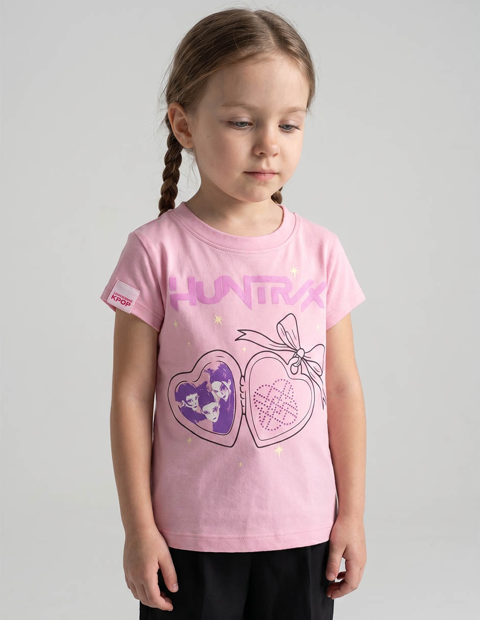 Playera Las guerreras K-Pop manga corta para niña Playera Las guerreras K-Pop manga corta para niña