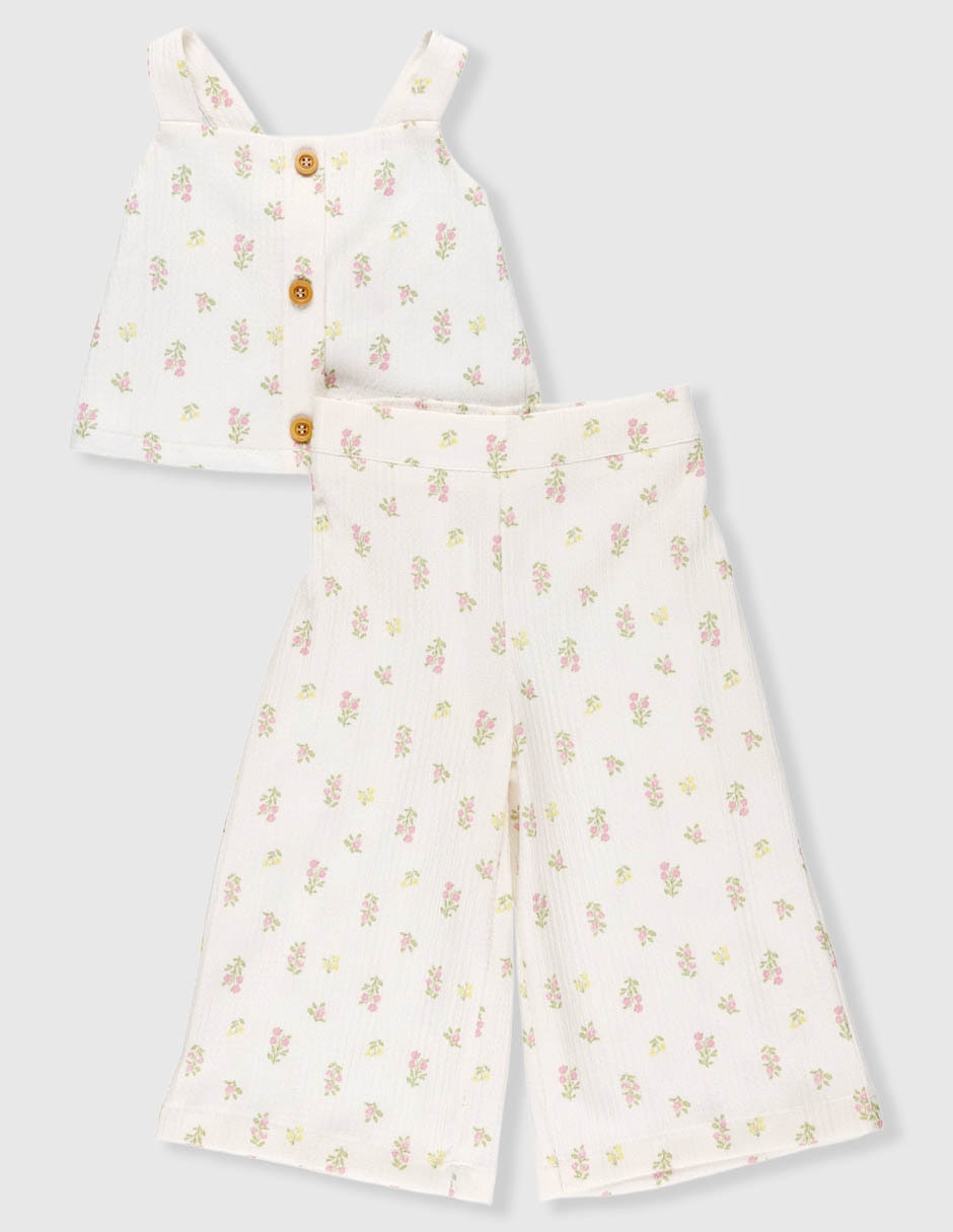 Conjunto pantalón casual para niña 2