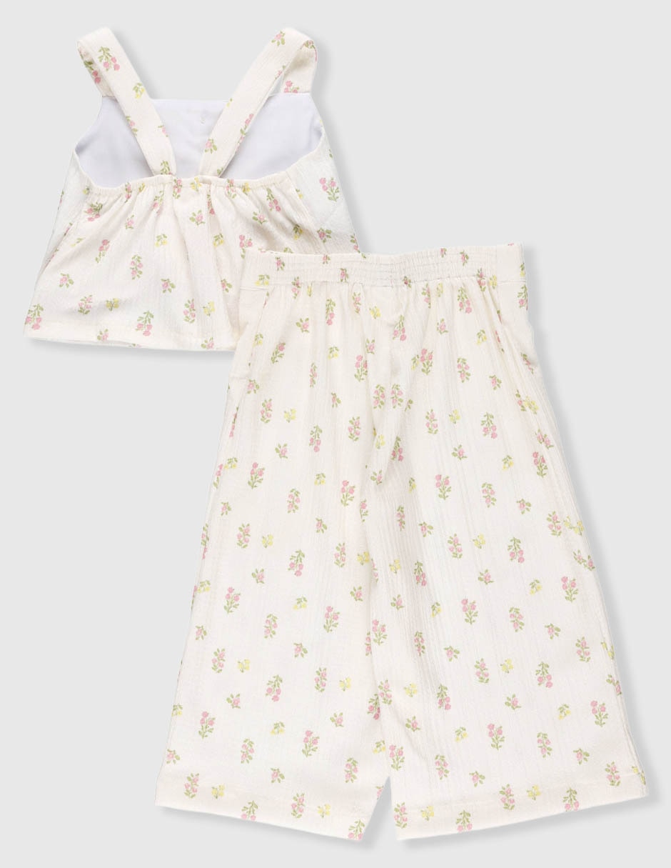 Conjunto pantalón casual para niña 3