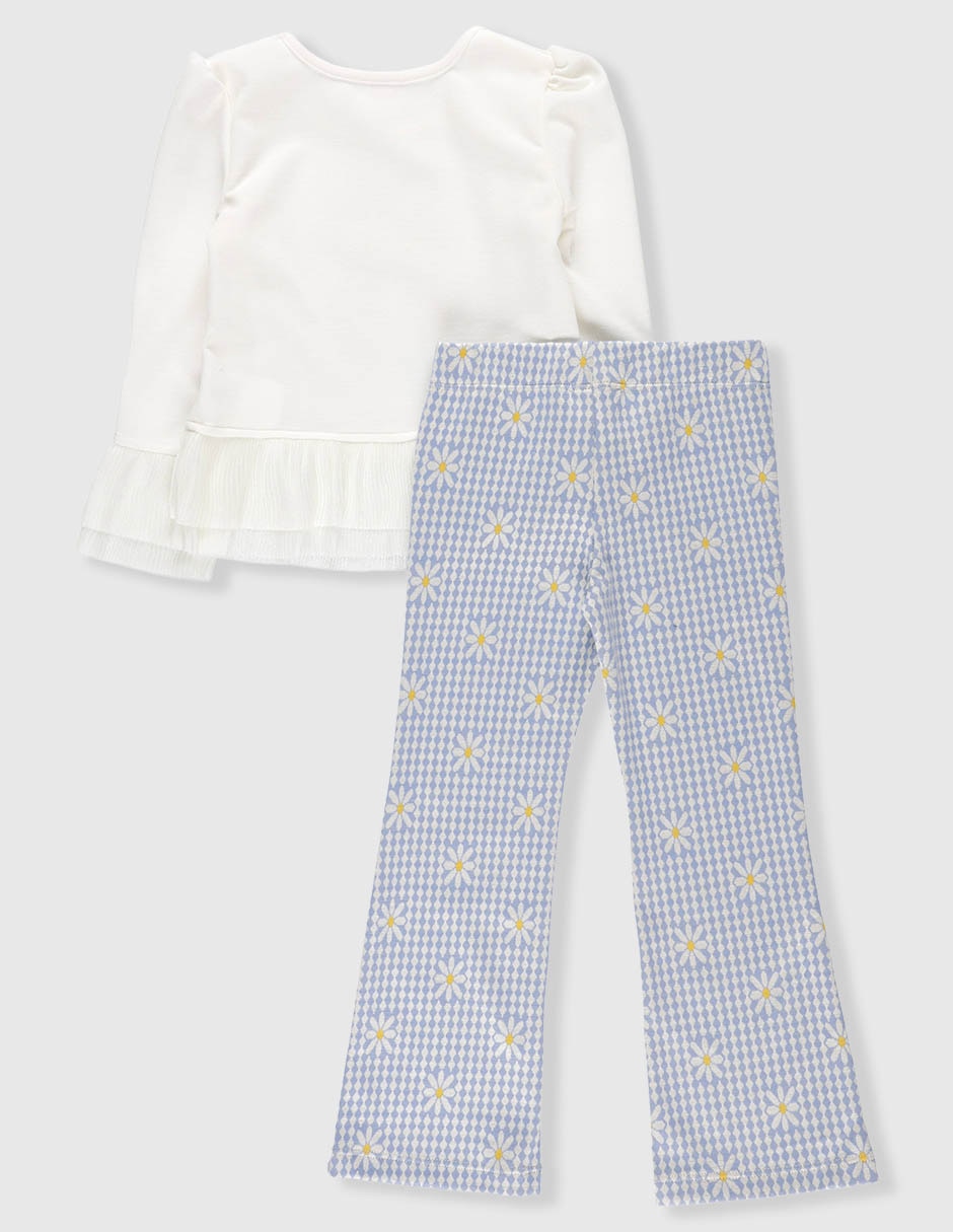 Conjunto pantalón casual para niña 3