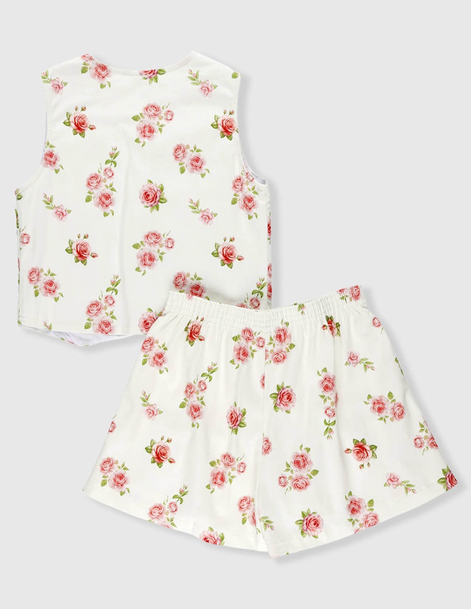 Conjunto de algodón para niña 2 piezas 3