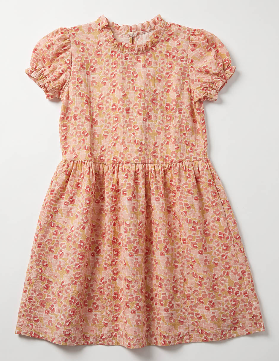 Vestido manga globo para mujer 2