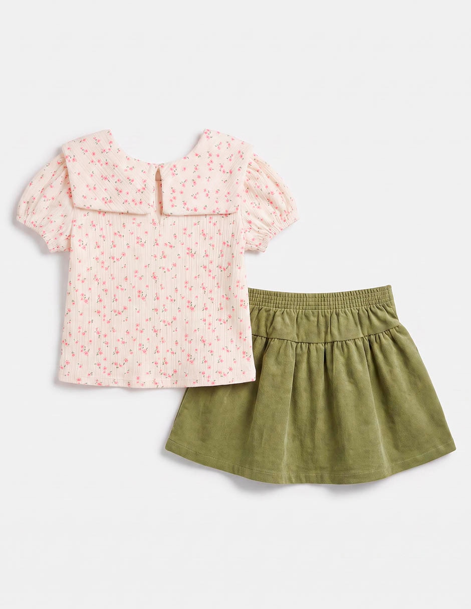 Conjunto fiorella para niña