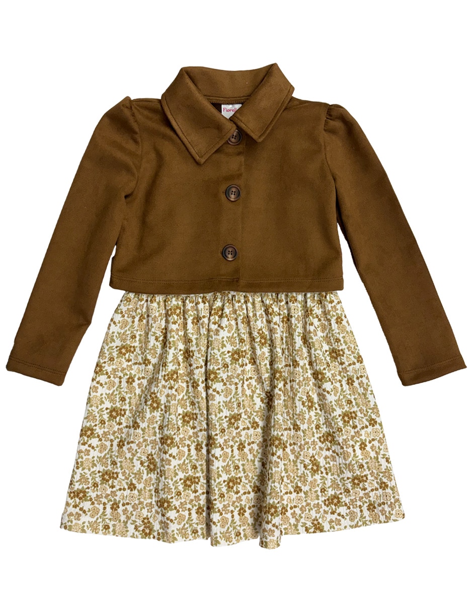 Conjunto vestido casual para niña Conjunto vestido casual para niña