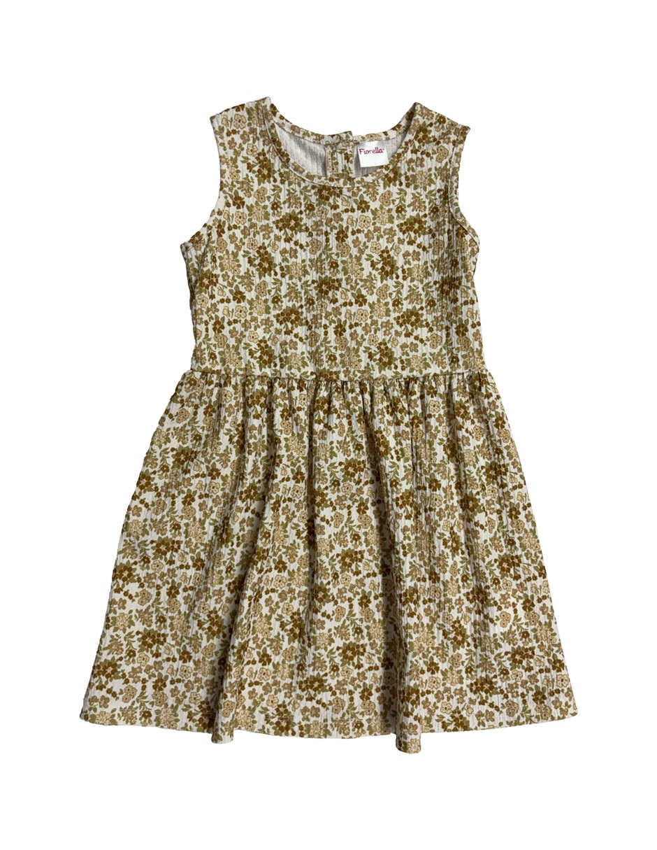 Conjunto vestido casual para niña 3