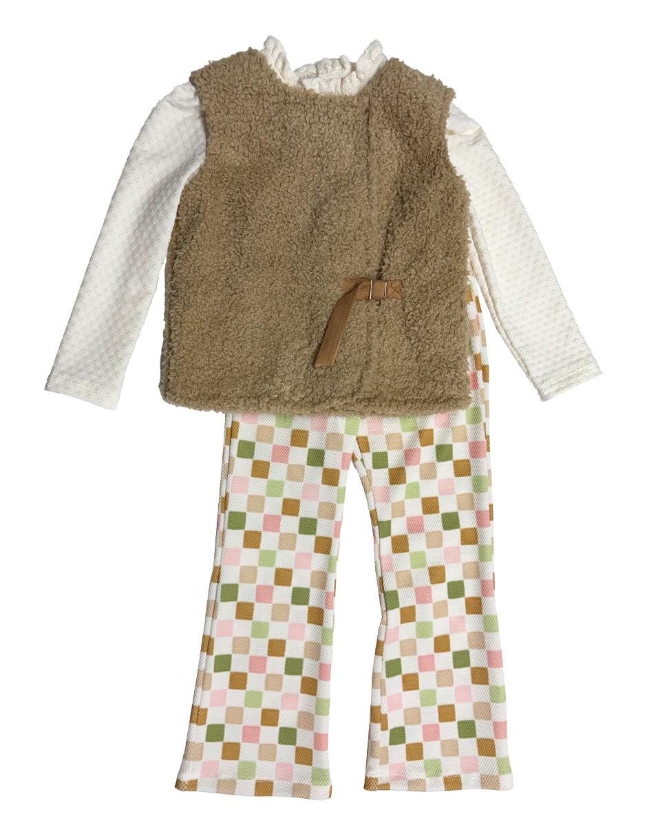 Conjunto pantalón casual para niña Conjunto pantalón casual para niña