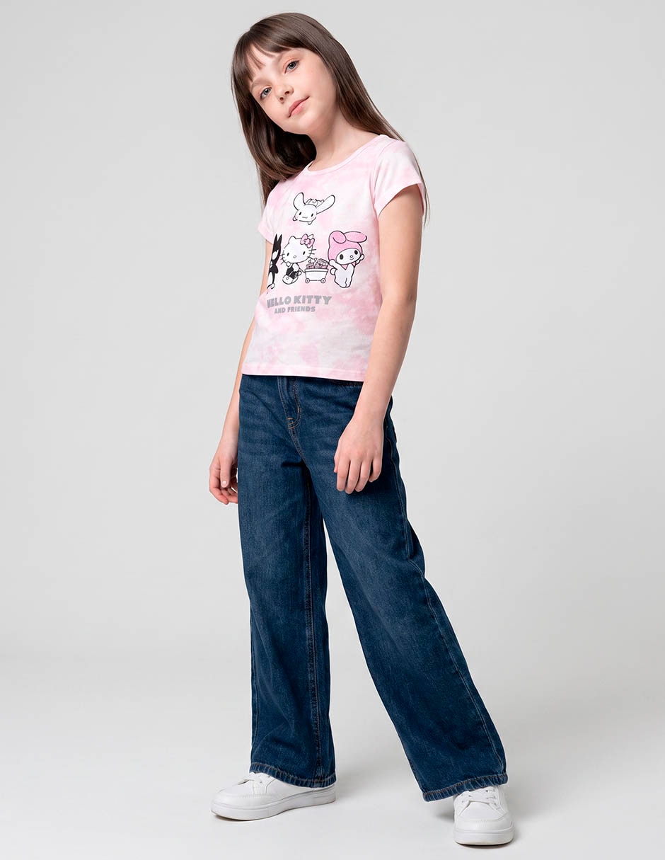Playera and Friends manga corta para niña Playera and Friends manga corta para niña