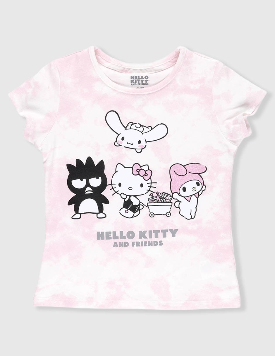 Playera and Friends manga corta para niña 2