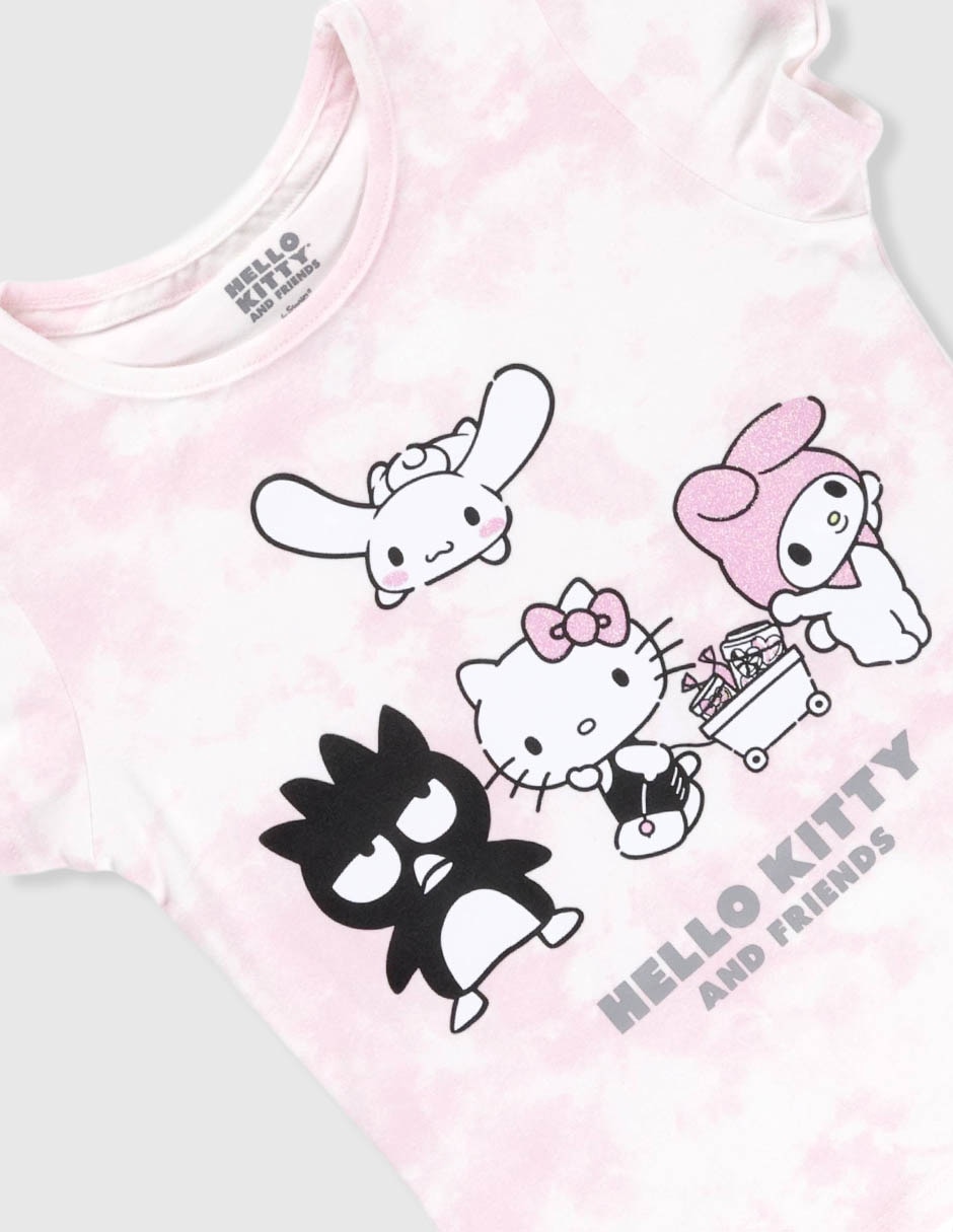 Playera and Friends manga corta para niña 4