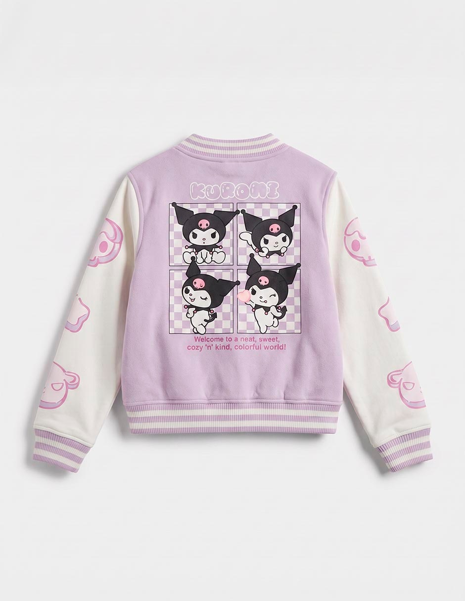 Chamarra kuromi para niña 5