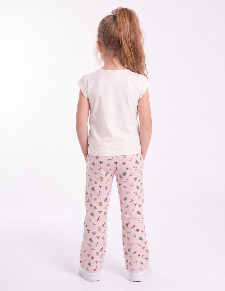 Conjunto legging de algodón para niña 2