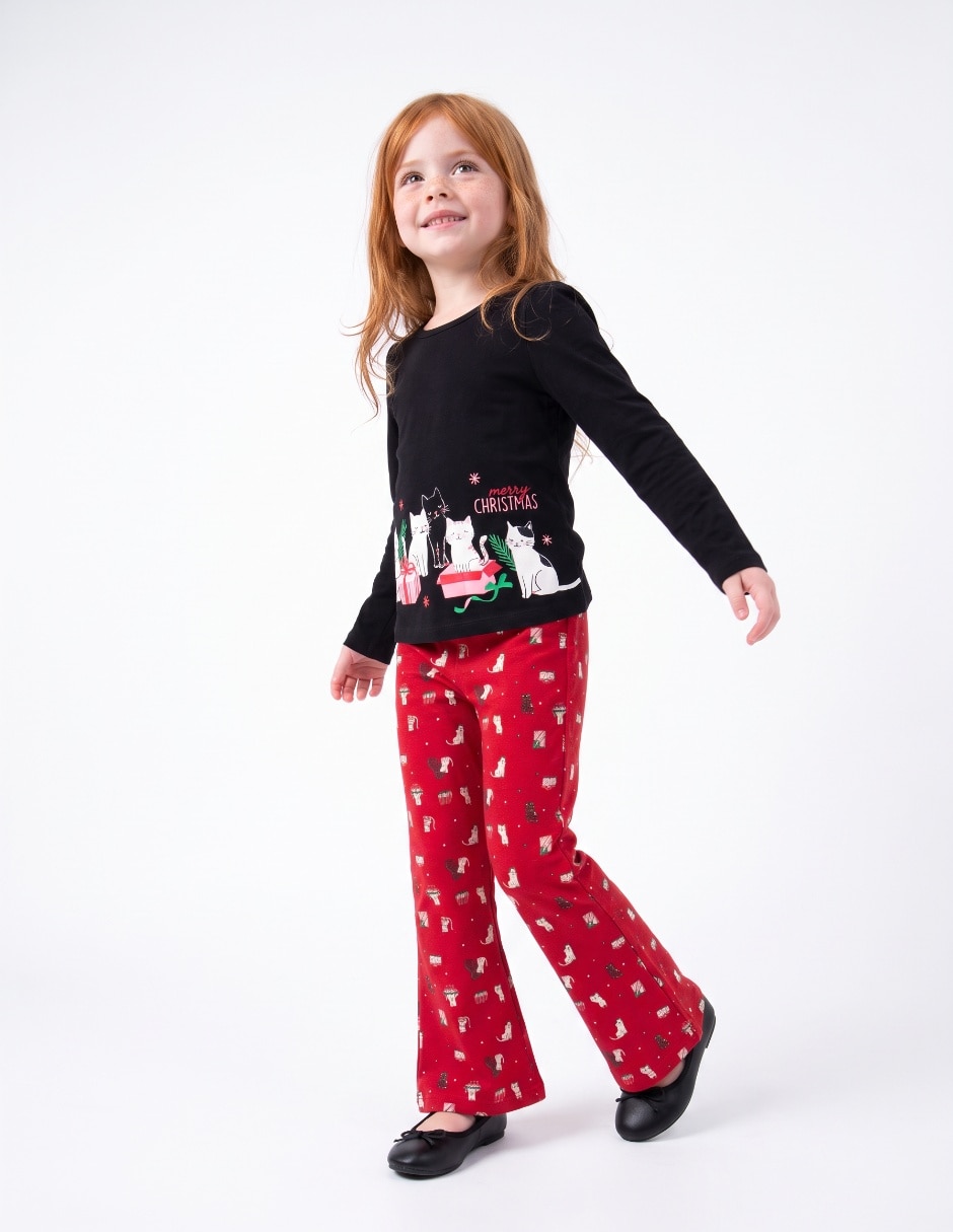 Conjunto legging de algodón para niña Conjunto legging de algodón para niña