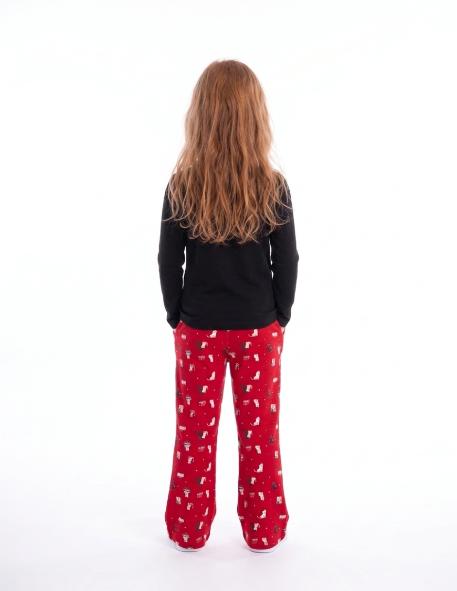 Conjunto legging de algodón para niña 2
