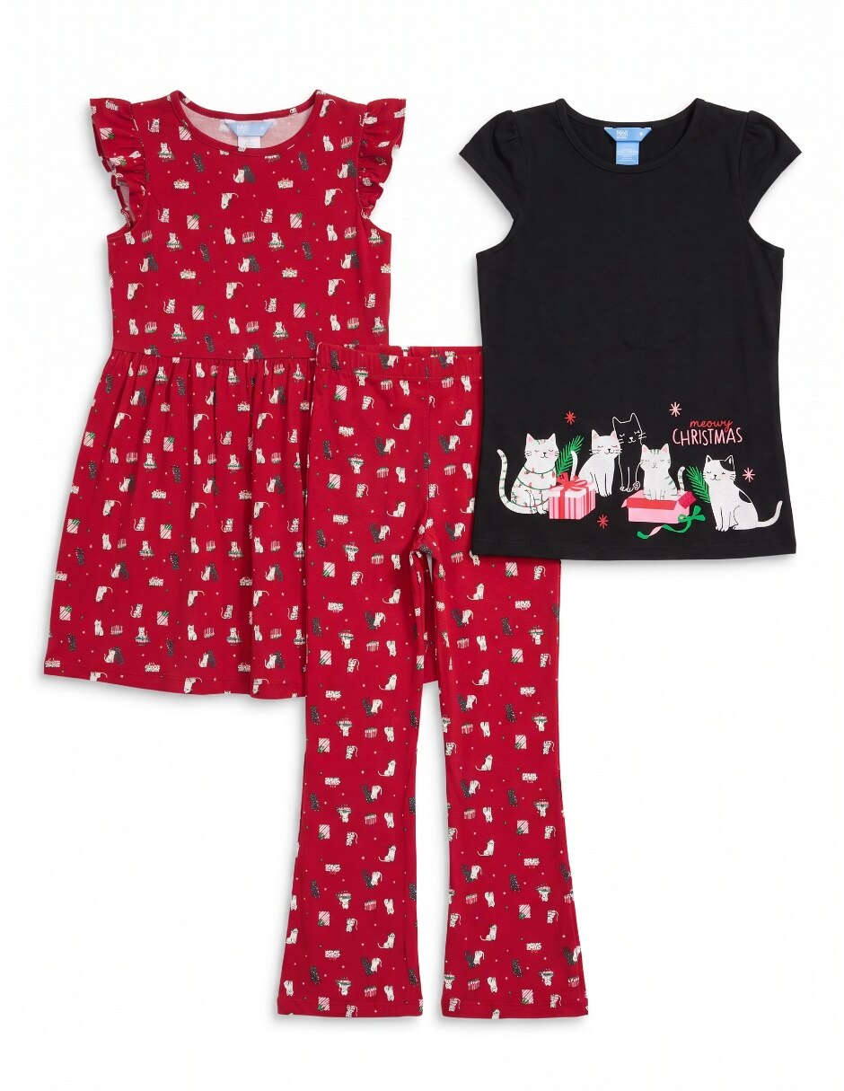 Conjunto legging de algodón para niña 3