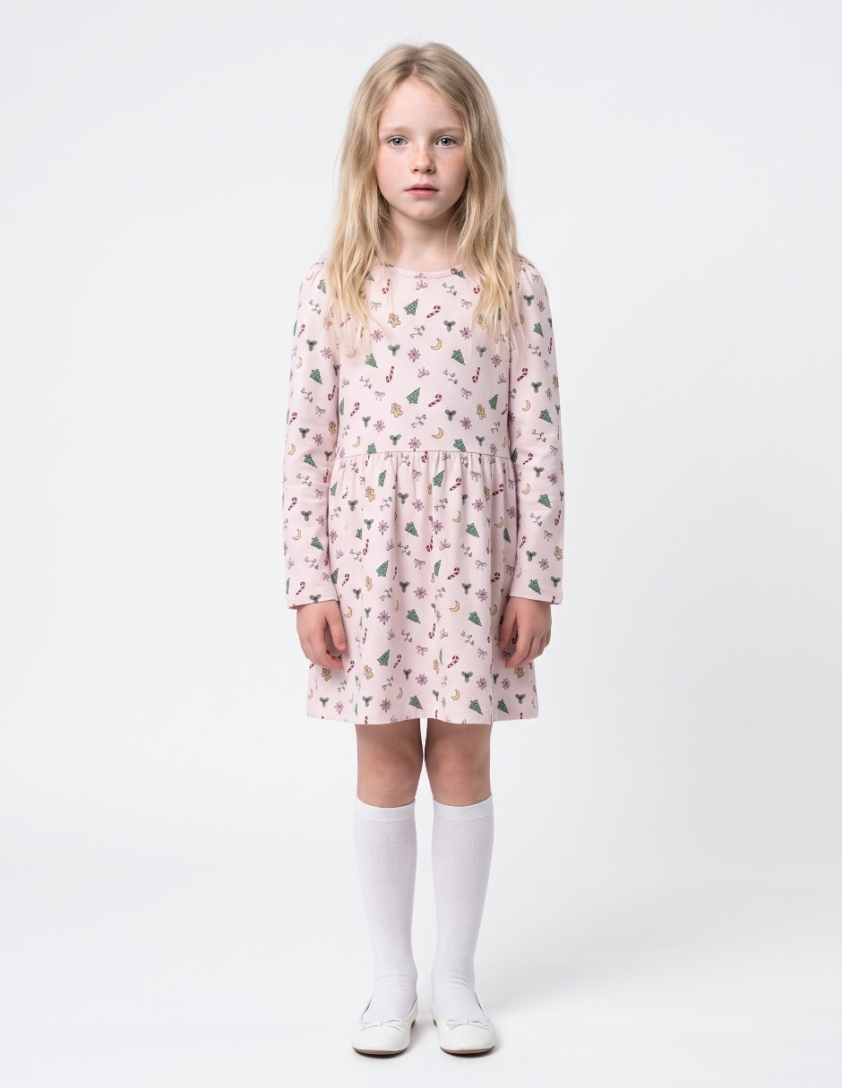 Conjunto legging de algodón para niña