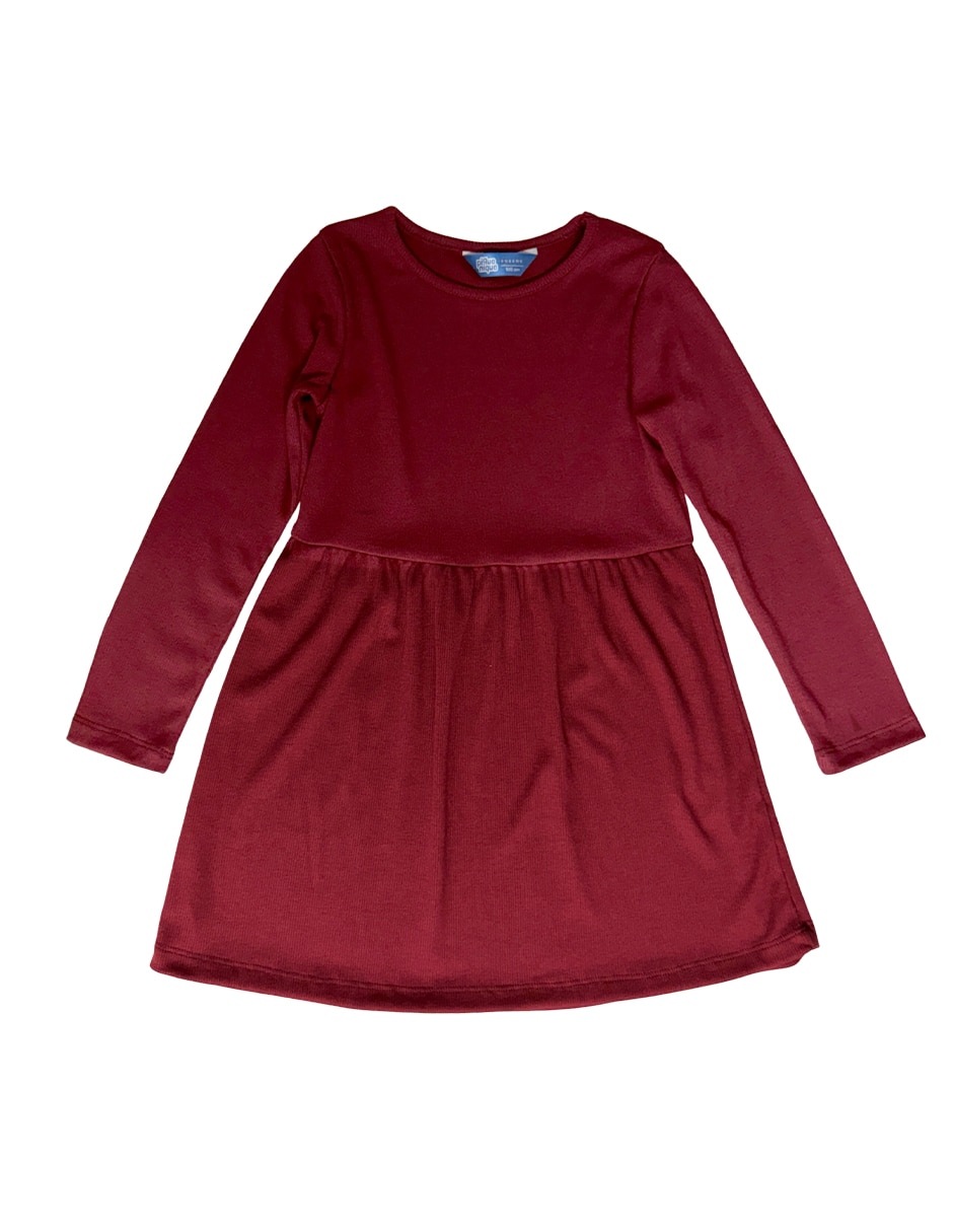 Set vestido manga larga para niña 5
