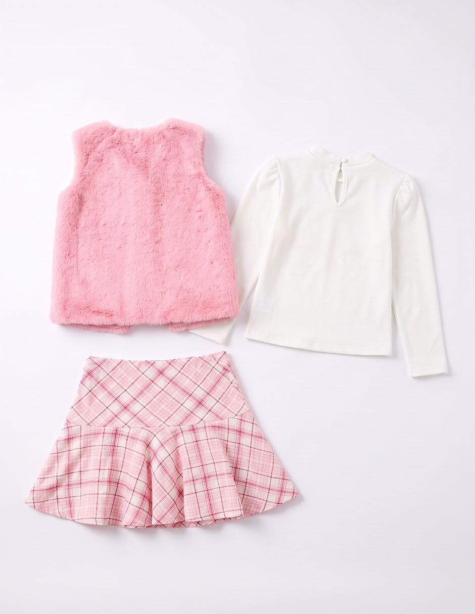 Conjunto para niña 3 piezas 3