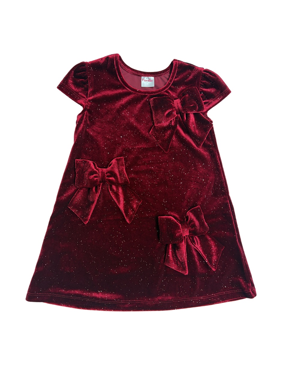 Vestido manga cap para niña Vestido manga cap para niña