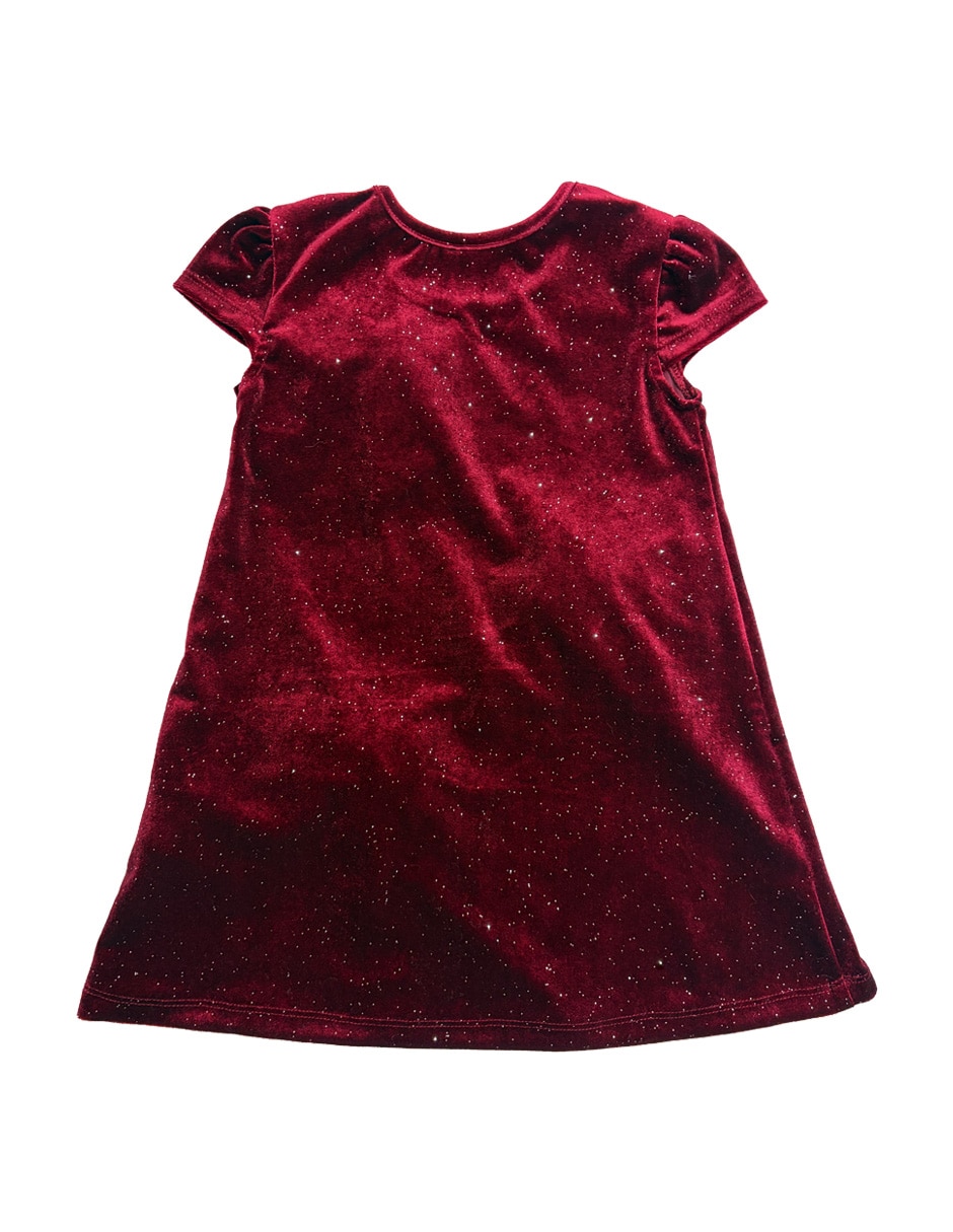 Vestido manga cap para niña 2