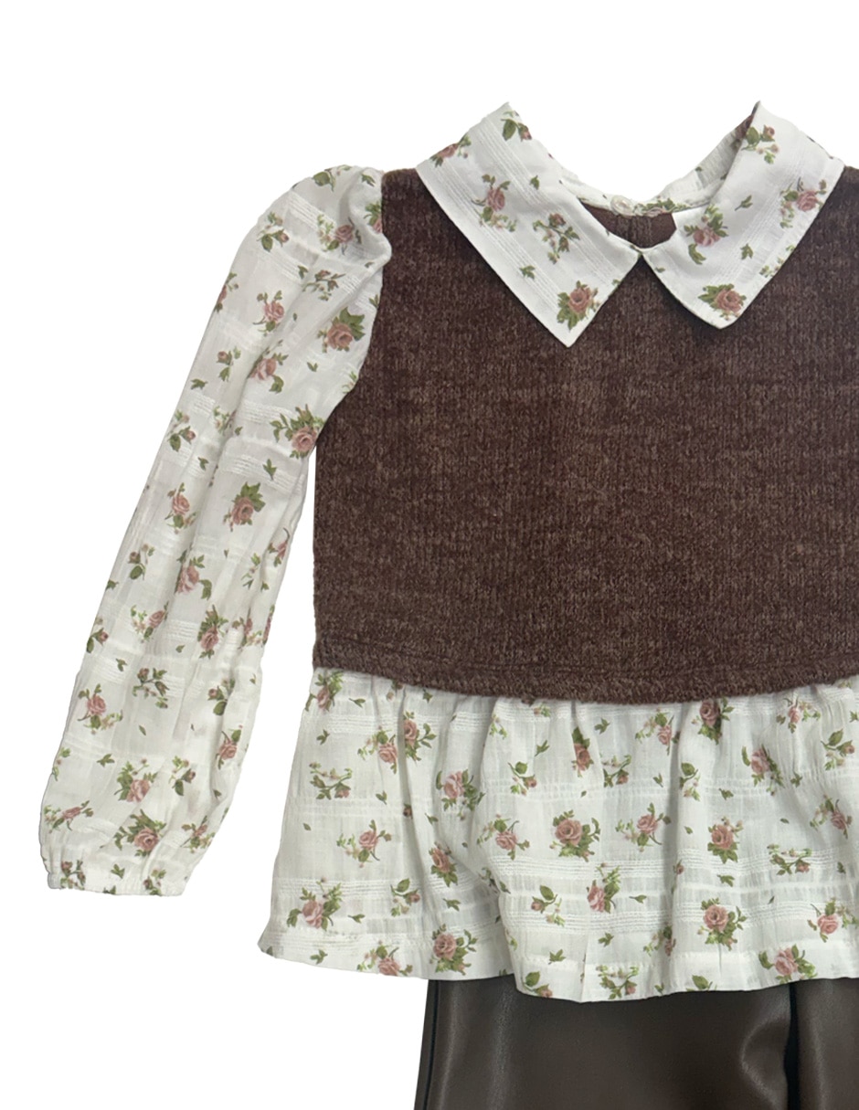Conjunto de algodón para Niña 2