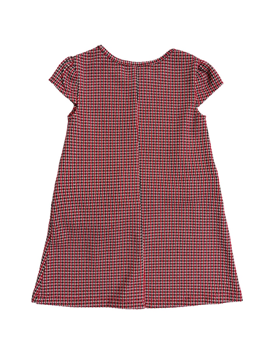 Vestido manga cap para niña 4