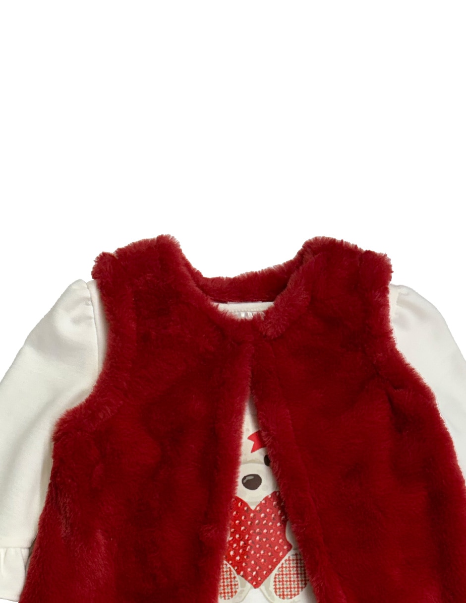 Conjunto legging casual para niña 4