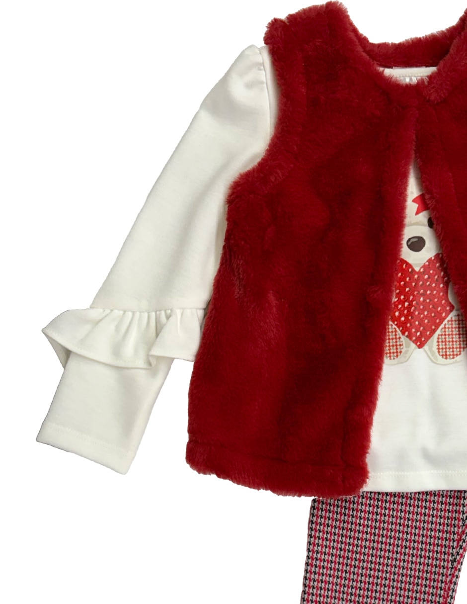 Conjunto legging casual para niña 5
