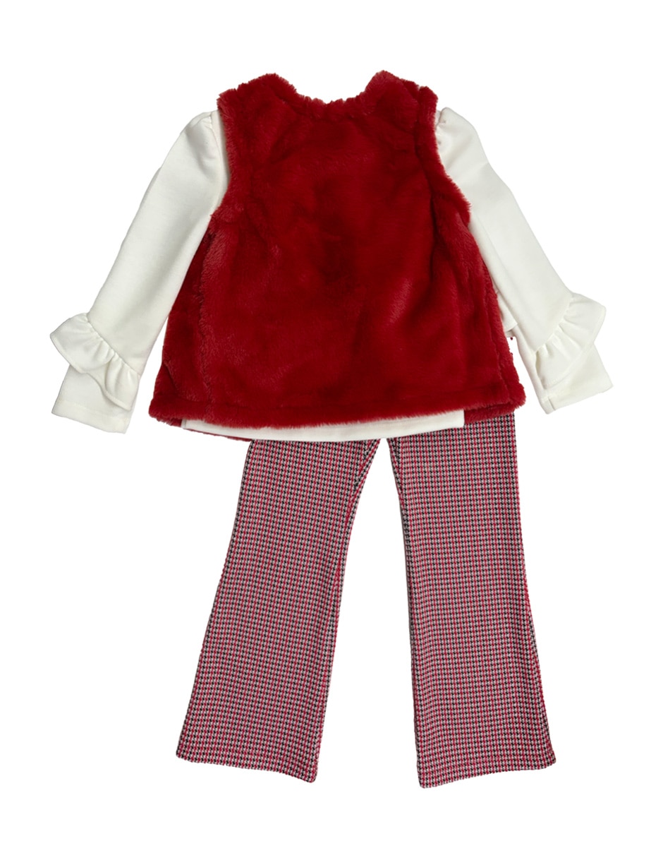 Conjunto legging casual para niña 7
