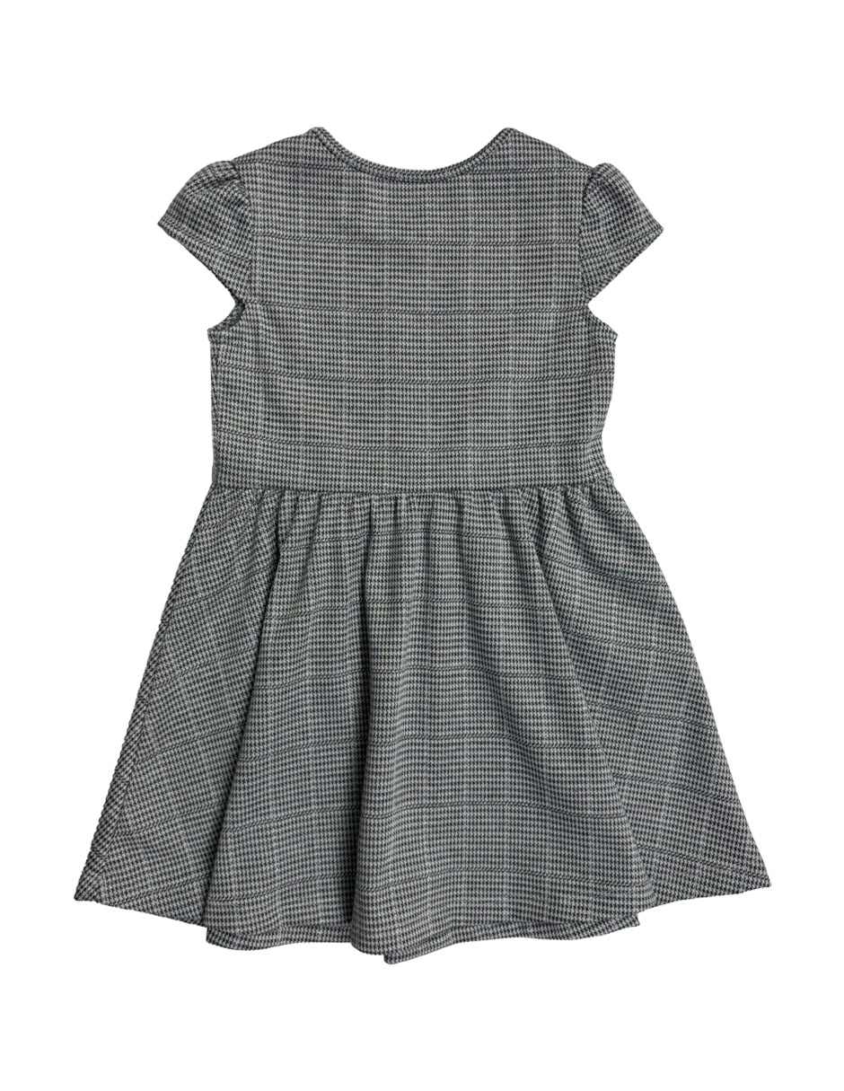 Vestido manga cap para niña 4