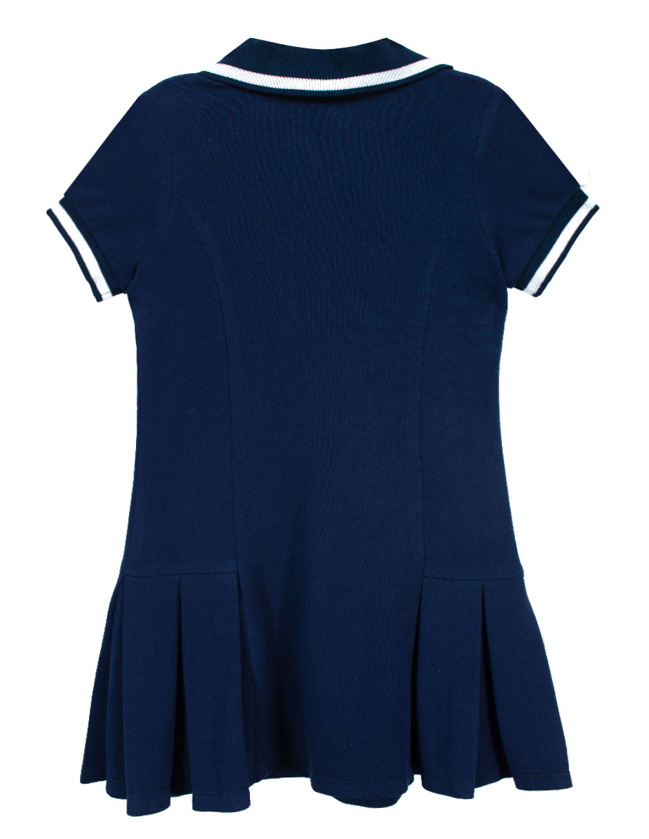 Vestido casual julio 2 isabela manga regular para niña 2