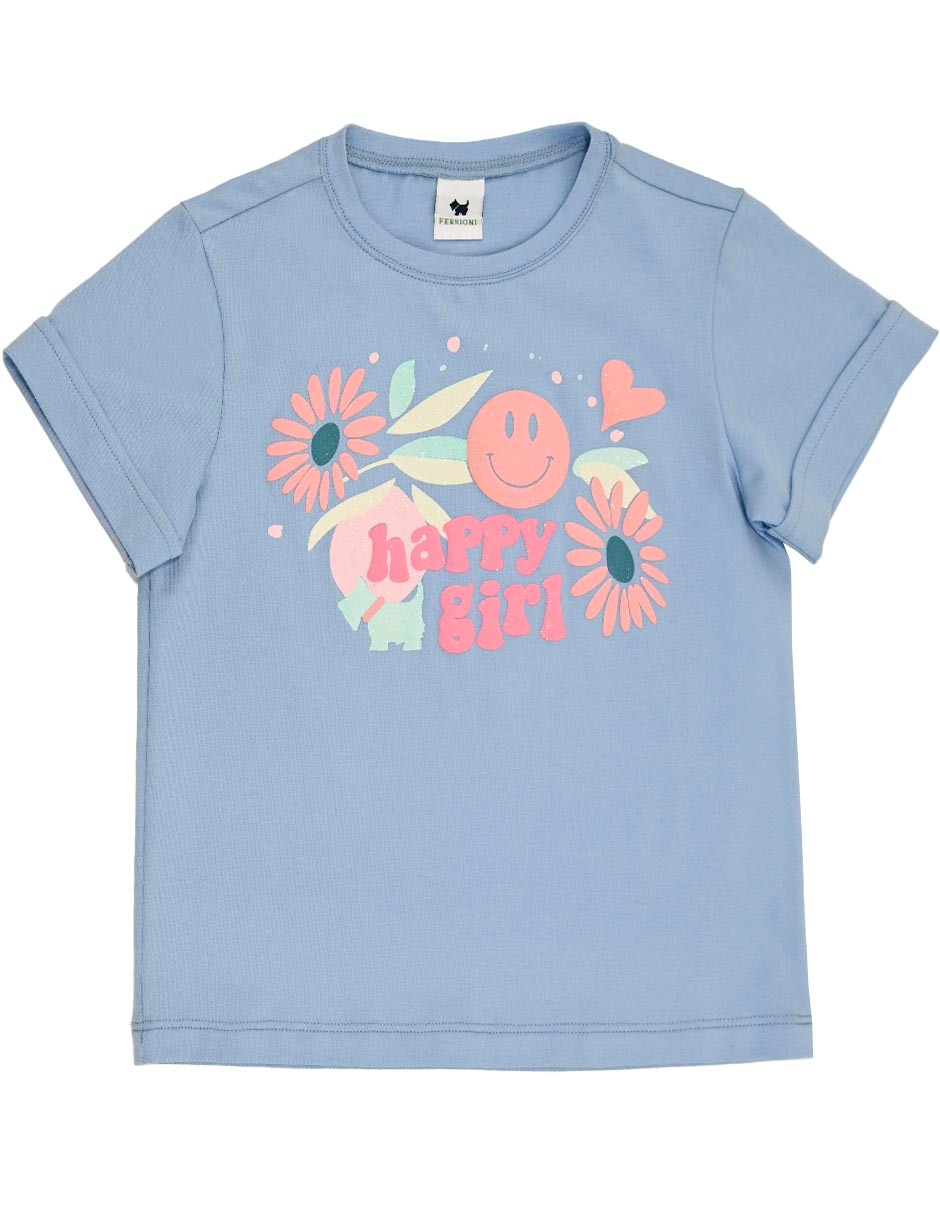 Playera Bely manga corta para niña Playera Bely manga corta para niña