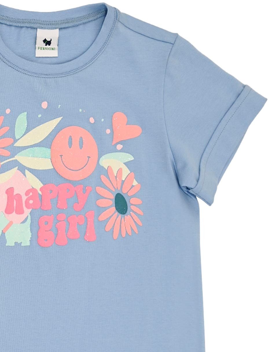 Playera Bely manga corta para niña 2