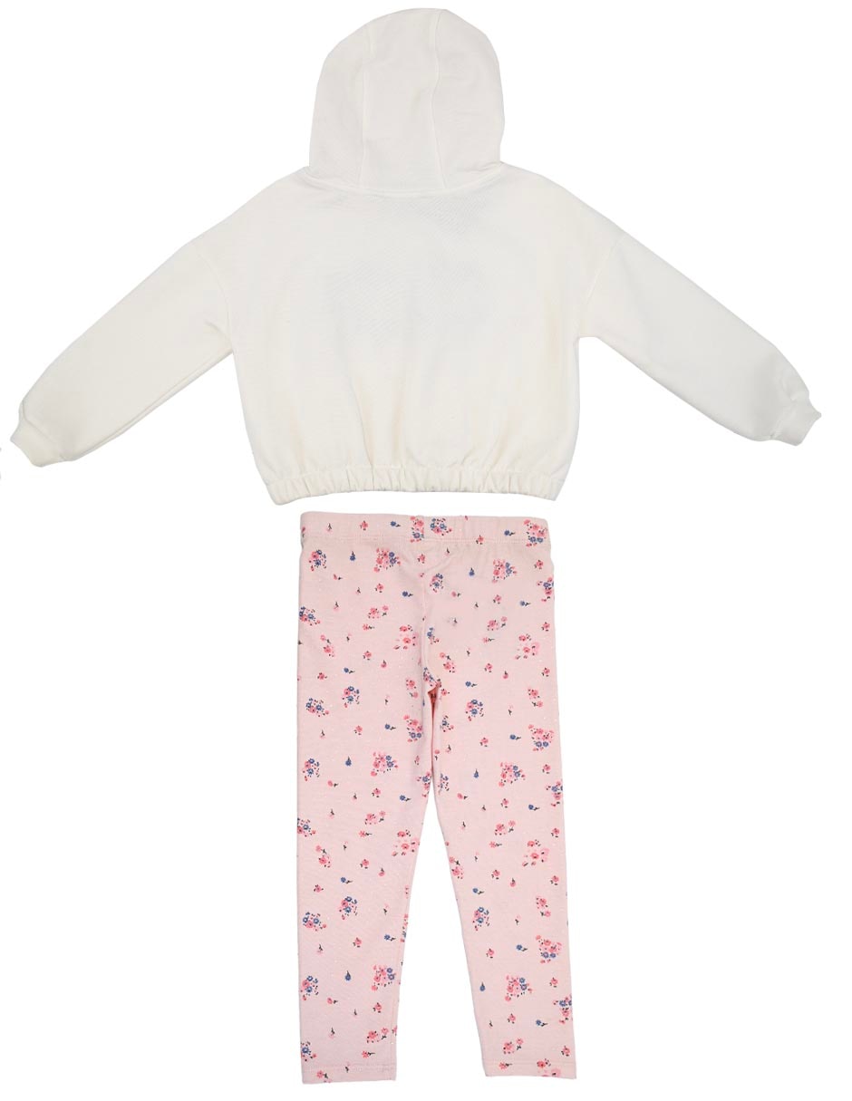 Conjunto pants sudadera sunshine de algodón para Niña 4
