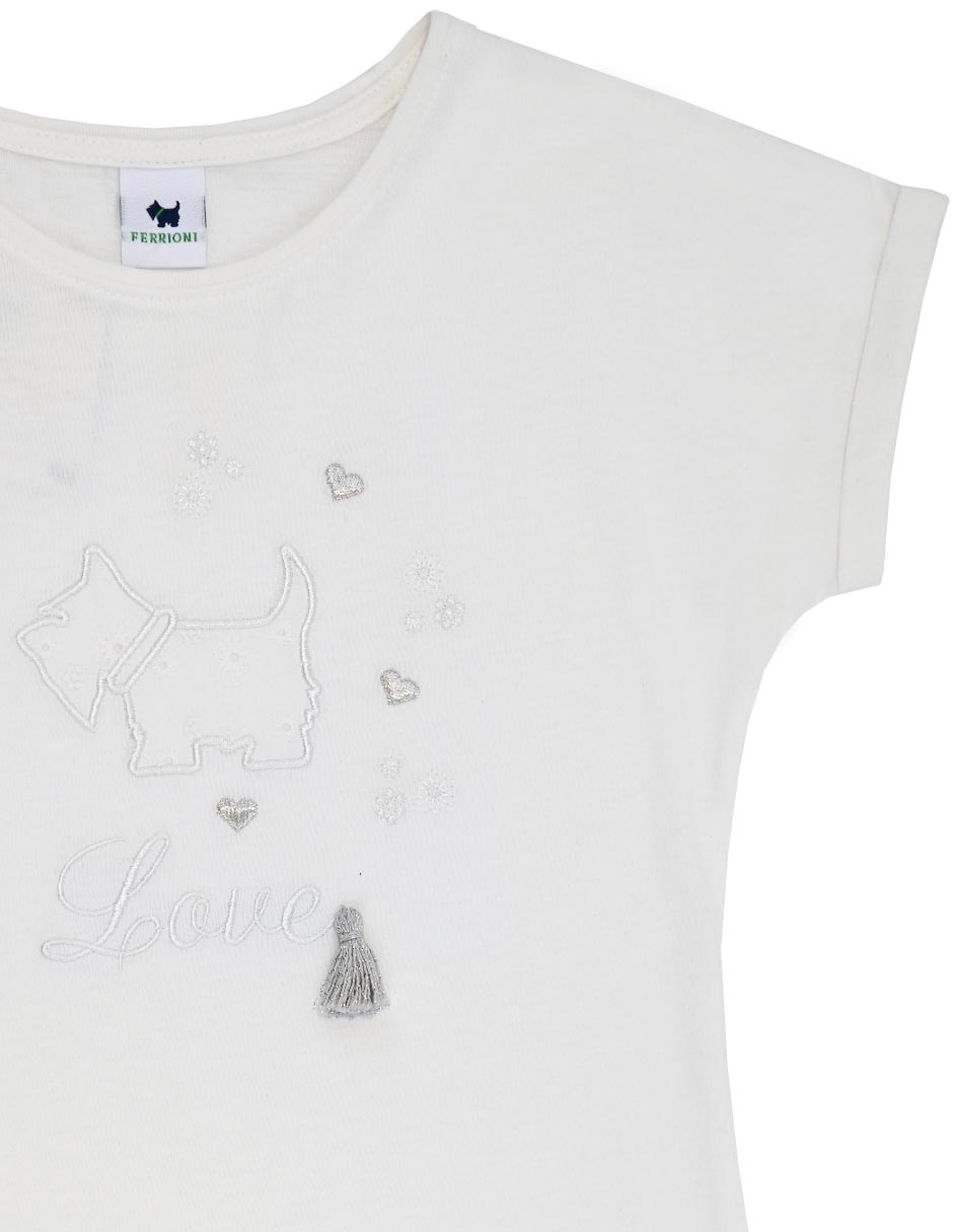 Playera Fer manga corta para niña 2