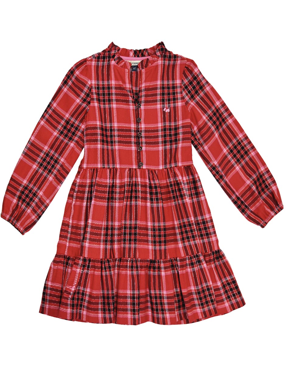 Vestido Ahna manga regular para niña Vestido Ahna manga regular para niña