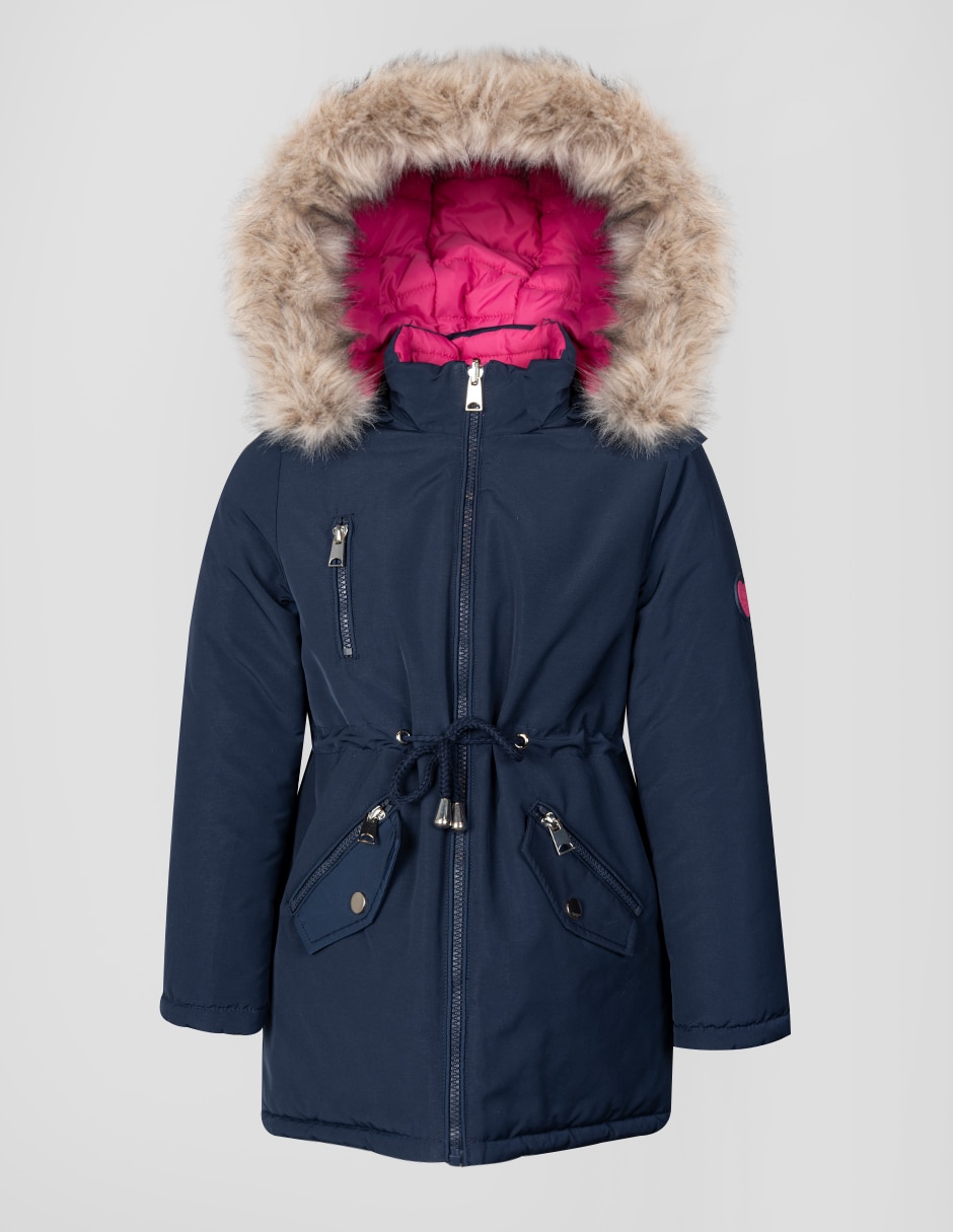 Chamarra Parka Doble Vista para niña 3