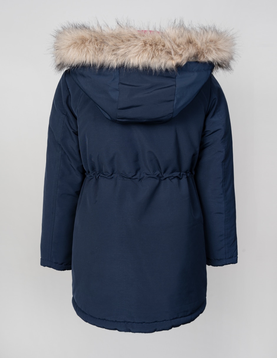 Chamarra Parka Doble Vista para niña 6