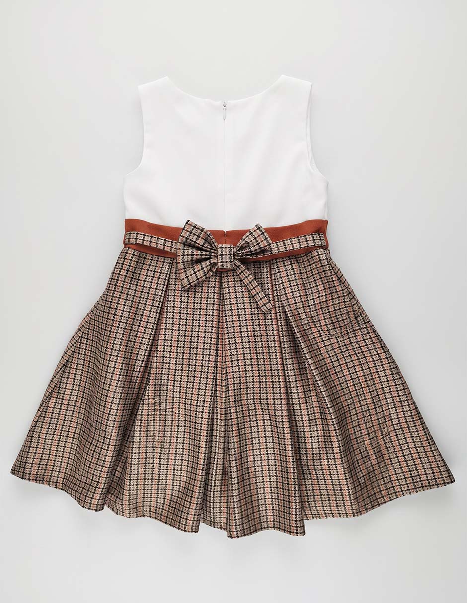 Vestido de fiesta sin manga para niña 3