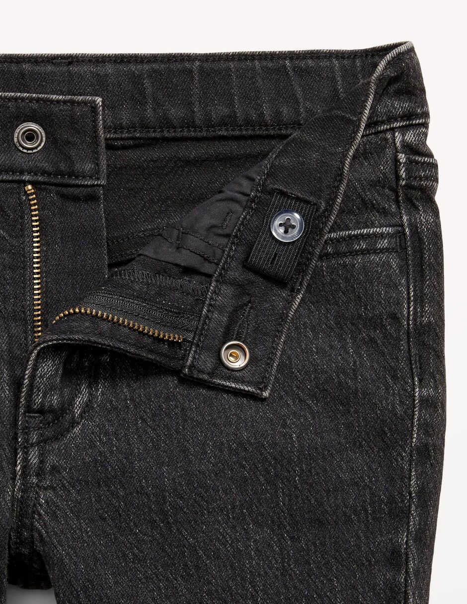 Jeans flare lavado obscuro para niña 2