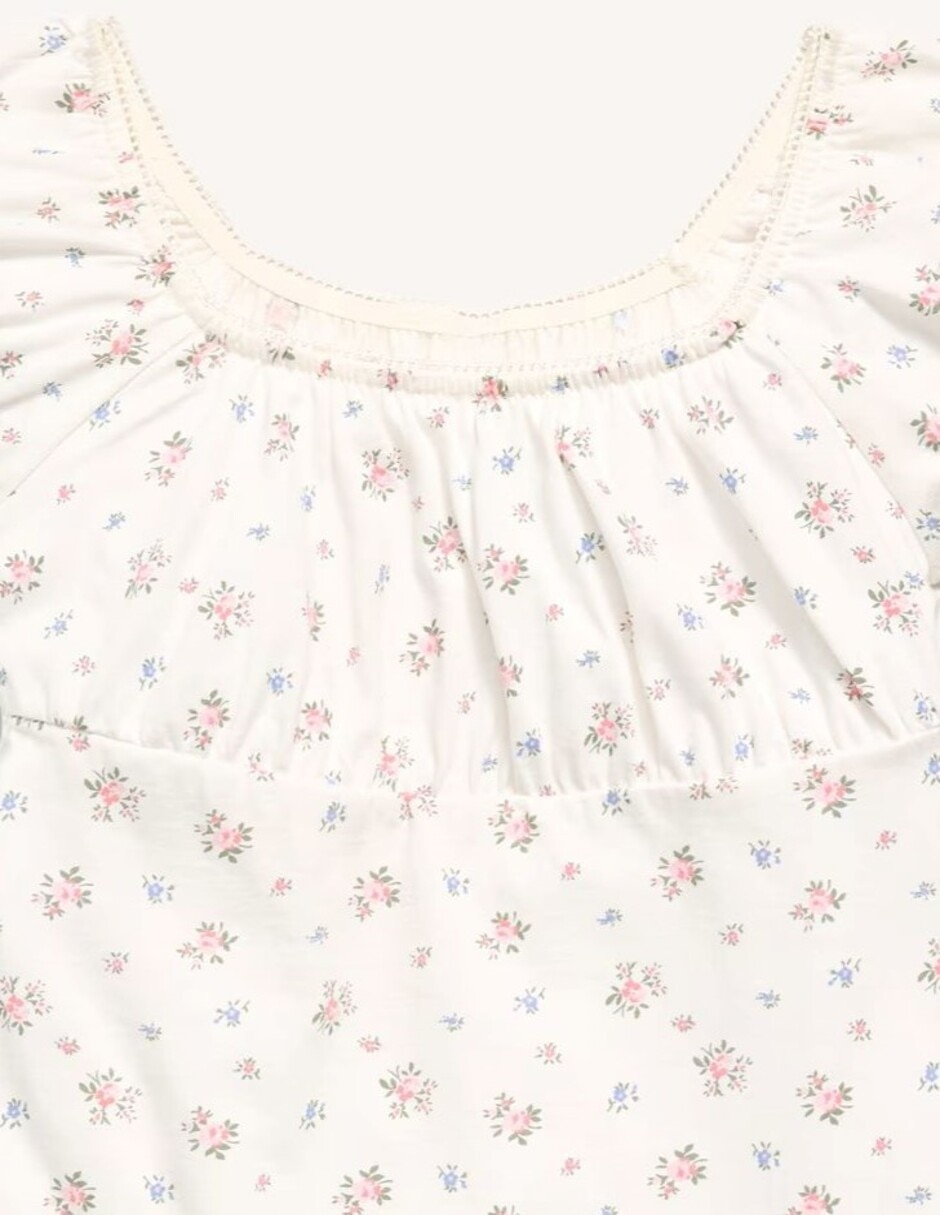 Vestido casual manga regular para niña 2