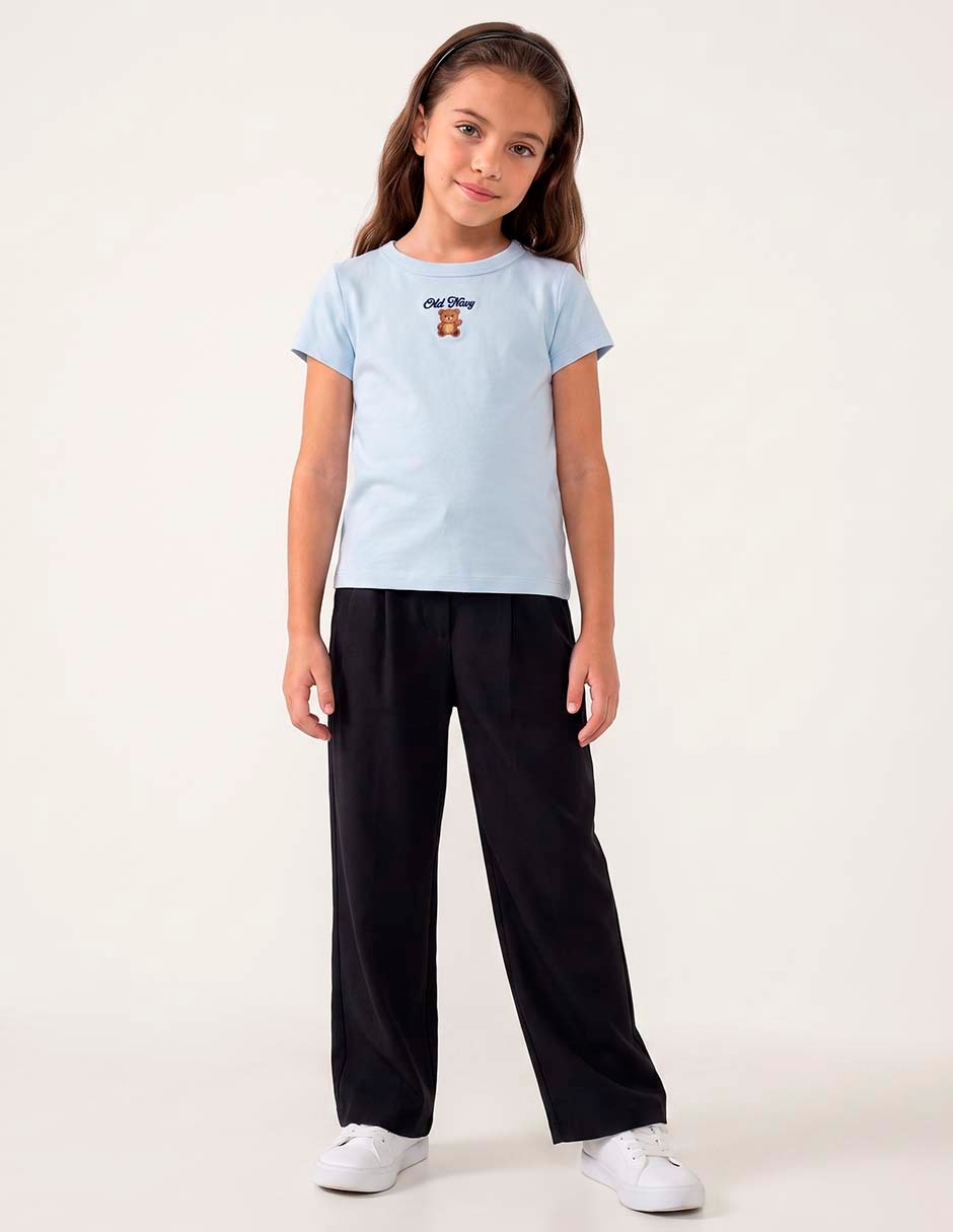 Playera manga corta para niña 3