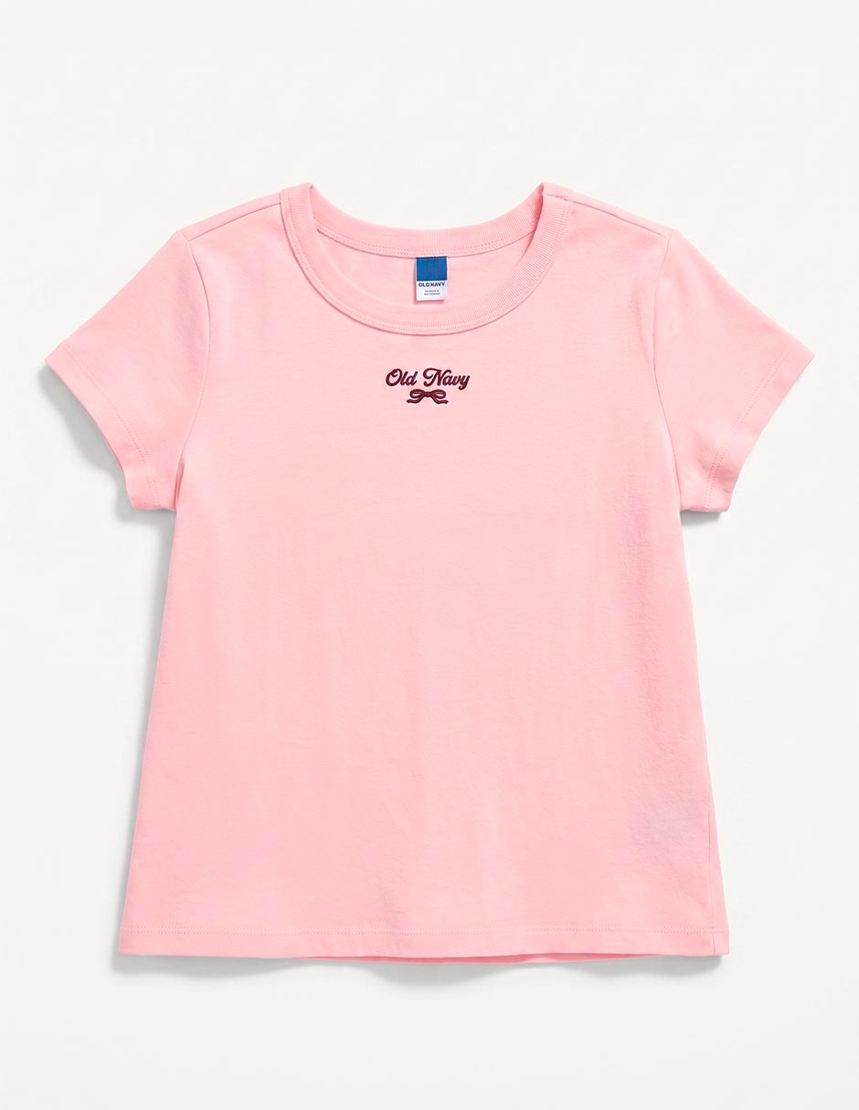 Playera manga corta para niña 2